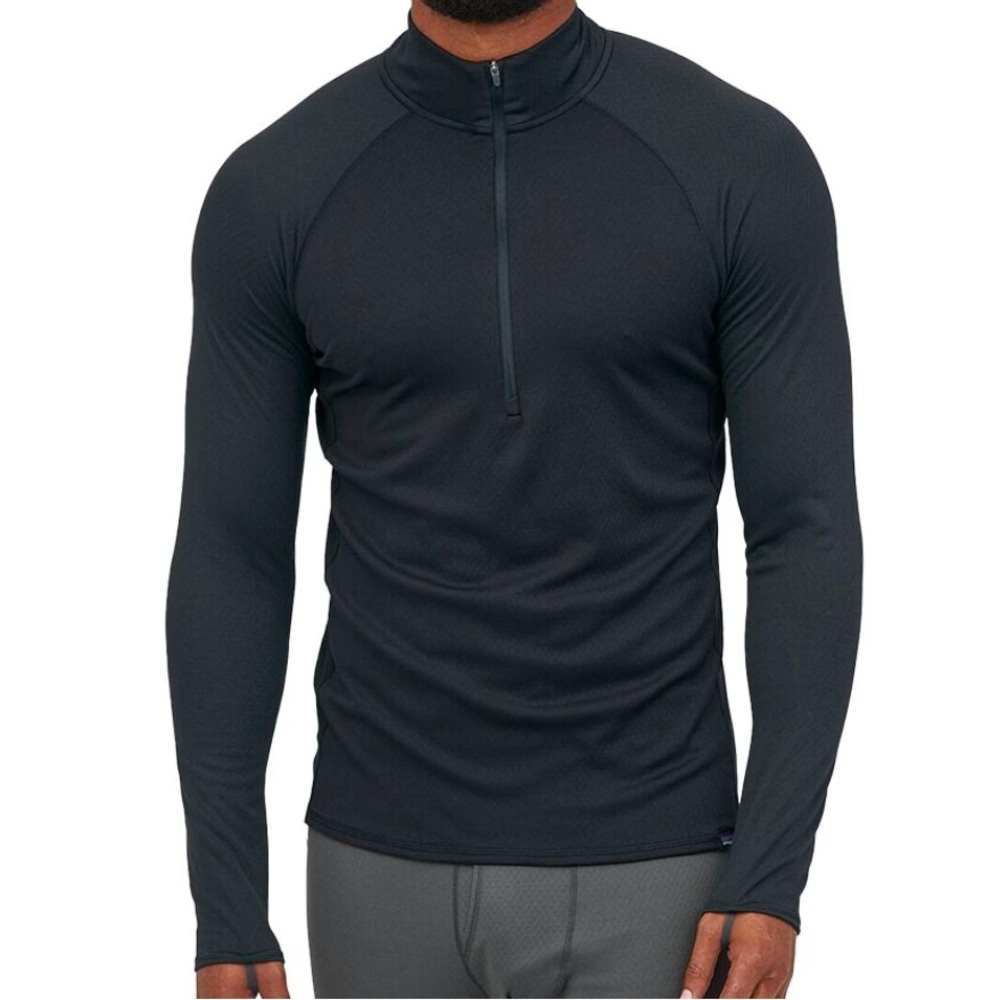 Patagonia Black Quarter-Zip Men's Sweatshirt